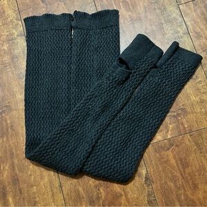 Lululemon Athletica Charcoal grey knit leg warmers
